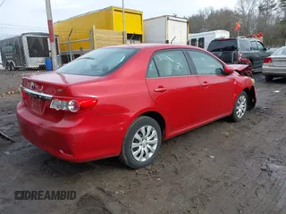 2013 Toyota Corolla L with VIN 5YFBU4EE0DP215690, listed as a IAAI auction lot 41569097 with 162,820 mi miles. Bid and sale history available at carsss.com. Image 4.