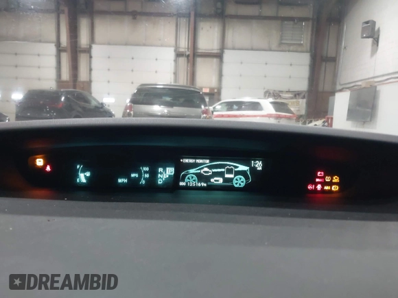 2010 Toyota Prius II with VIN JTDKN3DU1A1302109, listed as a IAAI auction lot 42018896 with 125,169 mi miles. Bid and sale history available at carsss.com. Image 7.