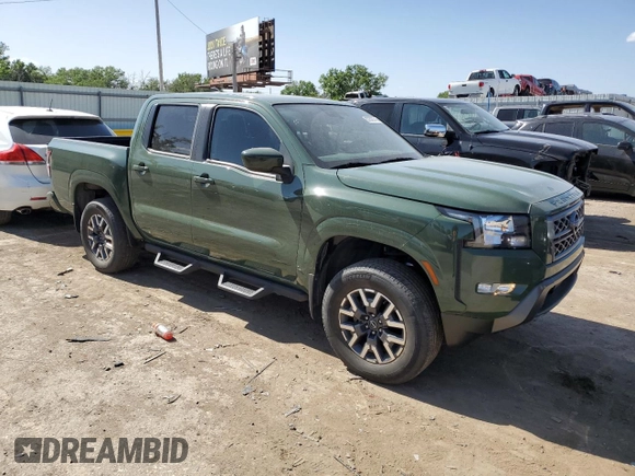 2022 Nissan Frontier SV z VIN 1N6ED1EJ9NN613176, wystawiony jako Copart lot #57520715 z przebiegiem 33 102 mil mil oraz Szkoda całkowita • Salvage title. Historia ofert i sprzedaży dostępna na DreamBid. Obrazek 4.