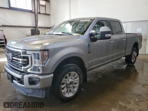 2020 Ford F-350 XL with VIN 1FT8W3BT5LEE54715, listed as a Copart auction lot 47866135 with 81,175 mi miles and Salvage title. Bid and sale history available at DreamBid. Image 1.