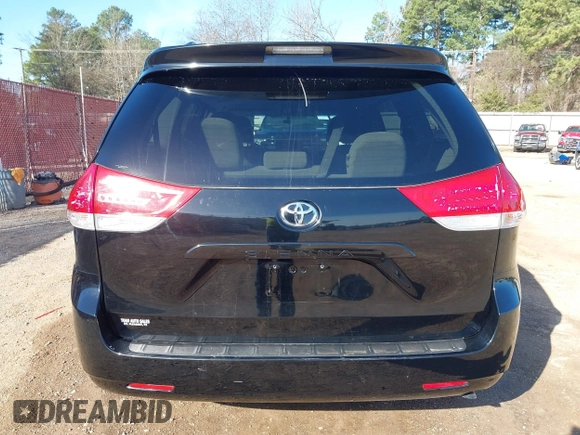 2012 Toyota Sienna LE AAS with VIN 5TDKK3DC6CS238848, listed as a IAAI auction lot 41728728 with 142,240 mi miles. Bid and sale history available at carsss.com. Image 17.