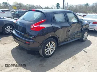 2014 Nissan Juke Nismo with VIN JN8AF5MV0ET363009, listed as a IAAI auction lot 42062690 with 112,037 mi miles and . Bid and sale history available at DreamBid. Image 4.