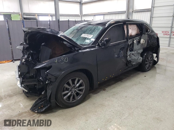 2021 Mazda CX-9 Touring with VIN JM3TCACY4M0523188, listed as a Copart auction lot 48595205 with 99,999 mi miles and Clean title. Bid and sale history available at DreamBid. Image 1.