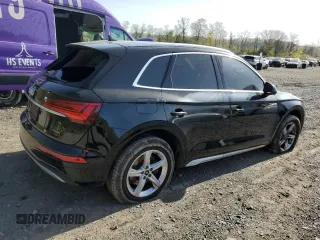2023 Audi Q5 Premium with VIN WA1ABAFY9P2039132, listed as a Copart auction lot 54723375 with 83,135 mi miles and Salvage title. Bid and sale history available at DreamBid. Image 3.