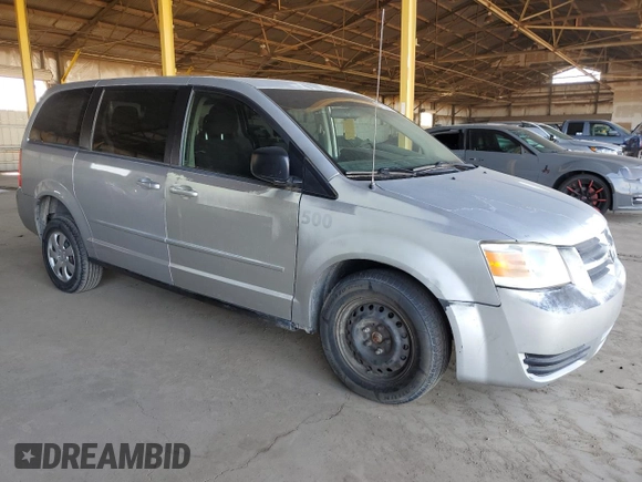 2009 Dodge Grand Caravan SE with VIN 1D8HN44E09B511597, listed as a Copart auction lot 61754875 with 410,045 mi miles and Clean title. Bid and sale history available at DreamBid. Image 4.