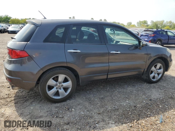 2009 Acura RDX with VIN 5J8TB18249A006427, listed as a Copart auction lot 51389885 with 145,217 mi miles and Salvage Title. Bid and sale history available at carsss.com. Image 3.