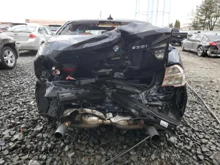 2007 BMW 3 Series 335i with VIN WBAVB73507VF51848, listed as a Copart auction lot 42688835 with 0 mi miles and Salvage Title. Bid and sale history available at carsss.com. Image 6.