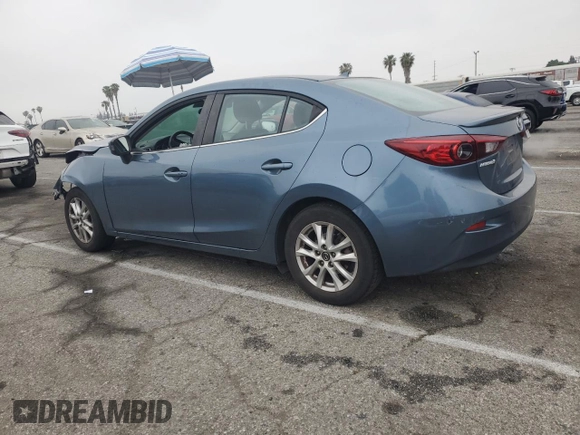 2014 Mazda 3 i Grand Touring with VIN JM1BM1W77E1172938, listed as a Copart auction lot 53194585 with 106,654 mi miles and Salvage Title. Bid and sale history available at DreamBid. Image 2.