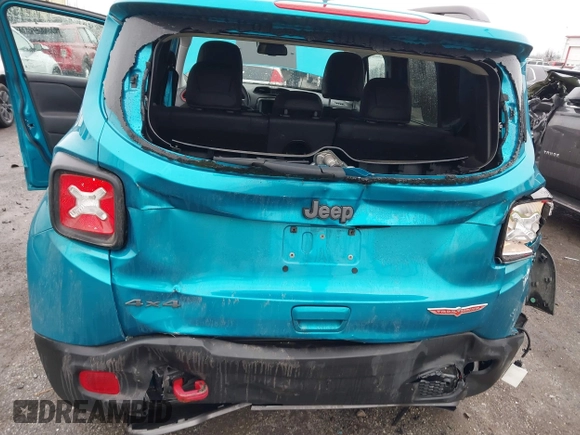 2022 Jeep Renegade Trailhawk with VIN ZACNJDC13NPN57143, listed as a IAAI auction lot 41042785 with 25,040 mi miles and . Bid and sale history available at DreamBid. Image 6.