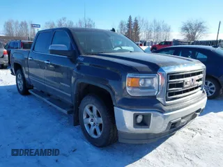 2015 GMC Sierra 1500 SLT with VIN 3GTU2VEC9FG251308, listed as a IAAI auction lot 41794226 with 127,391 mi miles and . Bid and sale history available at DreamBid. Image 1.