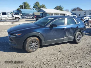 2024 Mazda CX-30 S with VIN 3MVDMBAM7RM652688, listed as a Copart auction lot 45977825 with 15,614 mi miles and Salvage Title. Bid and sale history available at carsss.com. Image 1.