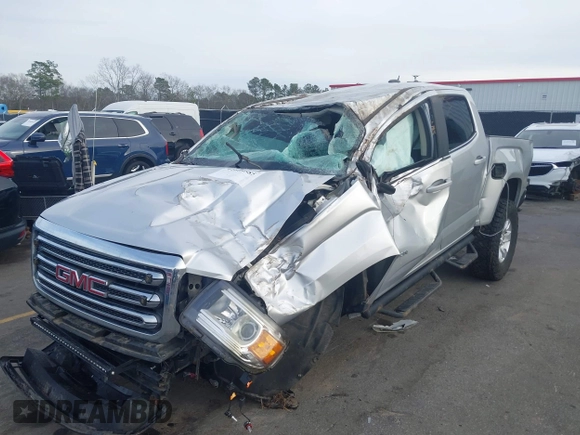 2016 GMC Canyon 2WD SLE with VIN 1GTG5CE34G1252553, listed as a IAAI auction lot 41609585 with 128,720 mi miles. Bid and sale history available at carsss.com. Image 6.