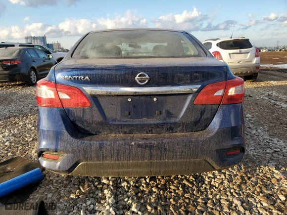 2019 Nissan Sentra S with VIN 3N1AB7AP8KY445343, listed as a Copart auction lot 46794215 with 63,273 mi miles and Salvage Title. Bid and sale history available at carsss.com. Image 6.