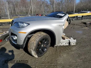 2011 BMW X6 50i with VIN 5UXFG8C58BLZ96045, listed as a Copart auction lot 50291795 with 0 mi miles and Salvage Title. Bid and sale history available at carsss.com. Image 1.