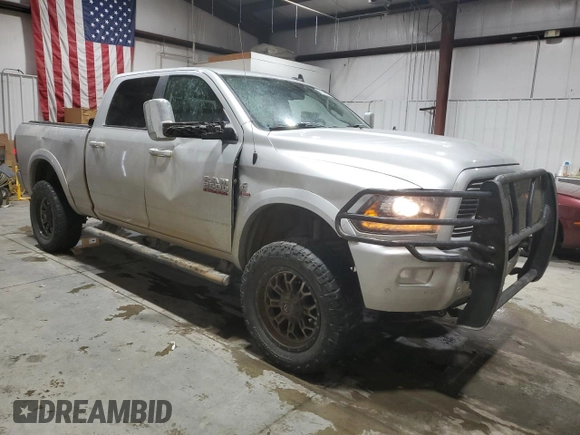 2018 Ram 2500 Laramie with VIN 3C6UR5FL1JG109383, listed as a Copart auction lot 88298205 with 83,890 mi miles and Salvage title. Bid and sale history available at DreamBid. Image 4.