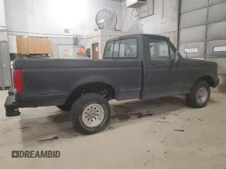 1991 Ford F-150 with VIN 1FTEF14N2MLA69468, listed as a Copart auction lot 49155205 with 22,196 mi miles and Clean Title. Bid and sale history available at carsss.com. Image 3.