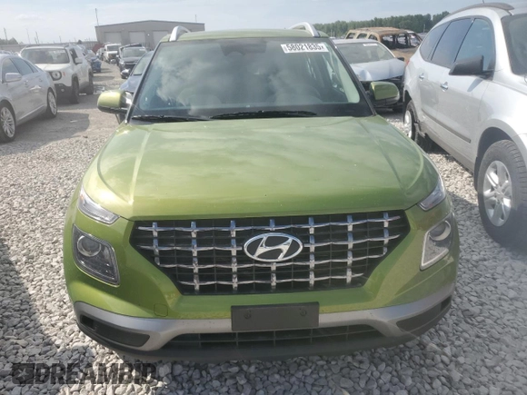 2024 Hyundai Venue Limited z VIN KMHRC8A32RU333503, wystawiony jako Copart lot #58021835 z przebiegiem 7 292 mil mil oraz Szkoda całkowita • Salvage title. Historia ofert i sprzedaży dostępna na DreamBid. Obrazek 5.