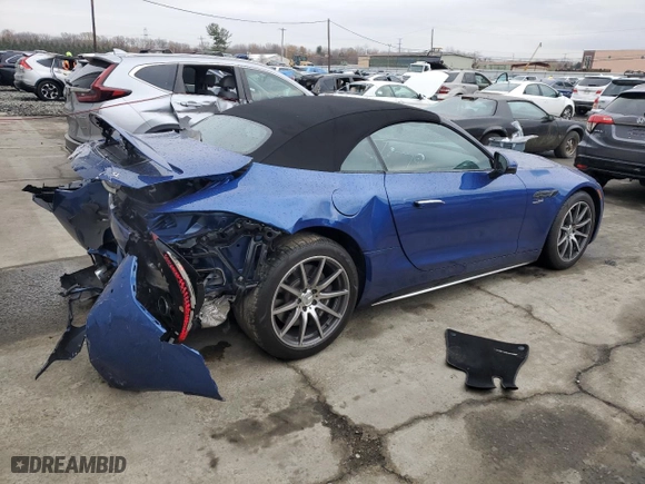 2023 Mercedes-Benz SL with VIN W1KVK5AB0PF018203, listed as a Copart auction lot 81153894 with NaN miles and Salvage Title. Bid and sale history available at carsss.com. Image 3.