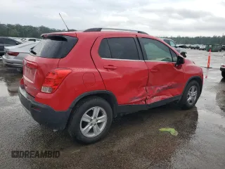 2015 Chevrolet Trax LT z VIN KL7CJLSB5FB263220, wystawiony jako Copart lot #54289795 z przebiegiem 64 025 mil mil oraz Szkoda całkowita • Salvage title. Historia ofert i sprzedaży dostępna na DreamBid. Obrazek 3.