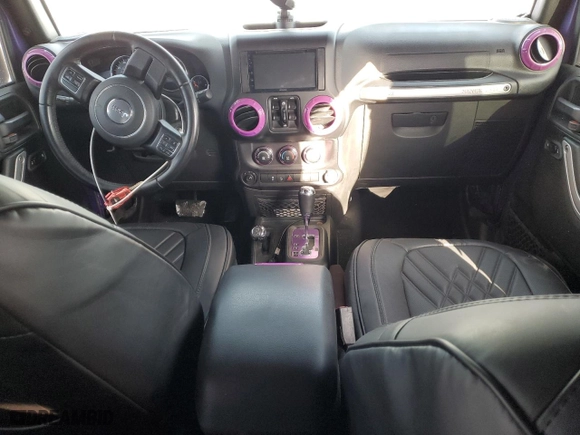2018 Jeep Wrangler JK Unlimited Sahara with VIN 1C4BJWEG1JL901912, listed as a Copart auction lot 42488185 with 106,667 mi miles and Salvage Title. Bid and sale history available at carsss.com. Image 8.