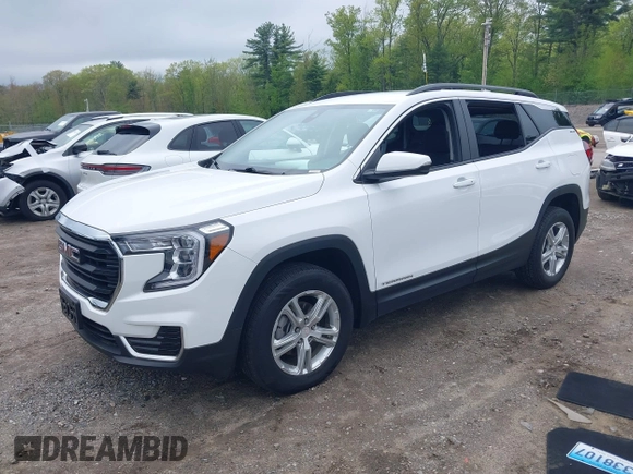 2023 GMC Terrain SLE с VIN 3GKALTEG4PL232136, выставлен на аукционе IAAI как лот 42251665 с пробегом 59 330 миль миль и . История ставок и продаж доступна на DreamBid. Изображение 2.