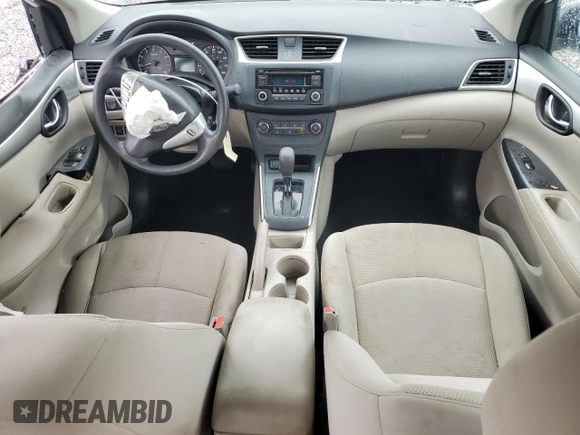 2016 Nissan Sentra S with VIN 3N1AB7APXGY279575, listed as a Copart auction lot 48631115 with 90,022 mi miles and Salvage Title. Bid and sale history available at carsss.com. Image 8.