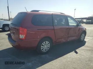 2011 Kia Sedona LX with VIN KNDMG4C75B6410550, listed as a Copart auction lot 76997744 with 74,659 mi miles and Salvage Title. Bid and sale history available at carsss.com. Image 3.