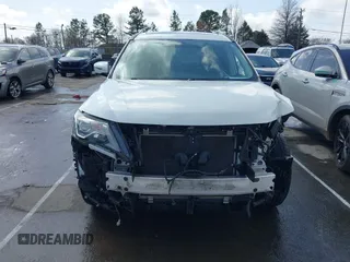 2017 Nissan Pathfinder SV with VIN 5N1DR2MM9HC627155, listed as a IAAI auction lot 41710942 with 60,906 mi miles. Bid and sale history available at carsss.com. Image 12.