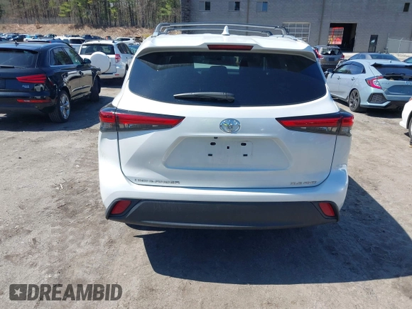 2023 Toyota Highlander L with VIN 5TDKDRBHXPS044812, listed as a IAAI auction lot 42026730 with 27,591 mi miles and . Bid and sale history available at DreamBid. Image 16.
