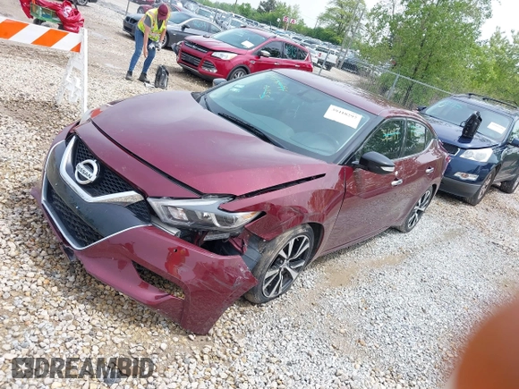 2018 Nissan Maxima SL with VIN 1N4AA6AP2JC369187, listed as a IAAI auction lot 39418297 with Not provided miles and . Bid and sale history available at DreamBid. Image 17.
