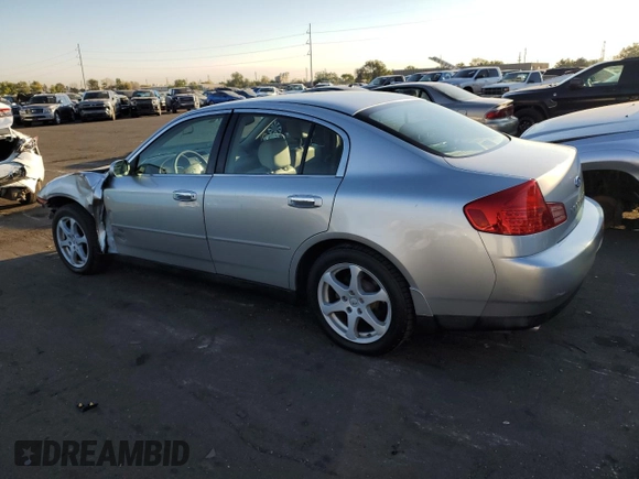 2004 Infiniti G35 w/Leather with VIN JNKCV51F74M702599, listed as a Copart auction lot 75554534 with 122,353 mi miles and Clean Title. Bid and sale history available at DreamBid. Image 2.