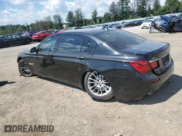 2015 BMW 7 Series 740Li xDrive with VIN WBAYF4C53FGS99173, listed as a Copart auction lot 64185443 with 80,230 mi miles and . Bid and sale history available at DreamBid. Image 2.