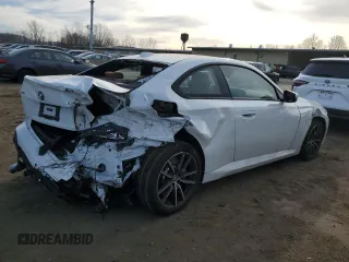 2024 BMW 2 Series 230i xDrive with VIN 3MW33CM05R8E02208, listed as a Copart auction lot 80850784 with 10,282 mi miles and Salvage title. Bid and sale history available at DreamBid. Image 3.