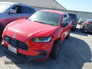 2024 Honda HR-V Sport with VIN 3CZRZ1H55RM707635, listed as a IAAI auction lot 41909808 with 28,626 mi miles and . Bid and sale history available at carsss.com. Image 20.