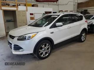 2014 Ford Escape Titanium with VIN 1FMCU9J94EUE52922, listed as a Copart auction lot 52143325 with 193,819 mi miles and Salvage Title. Bid and sale history available at carsss.com. Image 1.