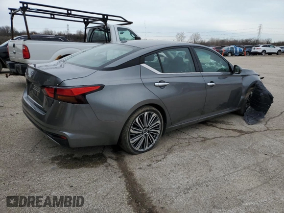 2023 Nissan Altima SL with VIN 1N4BL4EV5PN366809, listed as a Copart auction lot 42766955 with 23,855 mi miles and Clean Title. Bid and sale history available at DreamBid. Image 3.