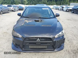 2011 Mitsubishi Lancer Evolution GSR with VIN JA32W8FV6BU010292, listed as a Copart auction lot 68446384 with 0 mi miles and Salvage Title. Bid and sale history available at carsss.com. Image 5.