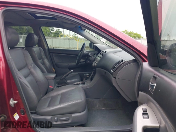 2006 Honda Accord EX-L z VIN 1HGCM66566A052731, wystawiony jako IAAI lot #42346485 z przebiegiem 282 353 mil mil oraz . Historia ofert i sprzedaży dostępna na DreamBid. Obrazek 5.