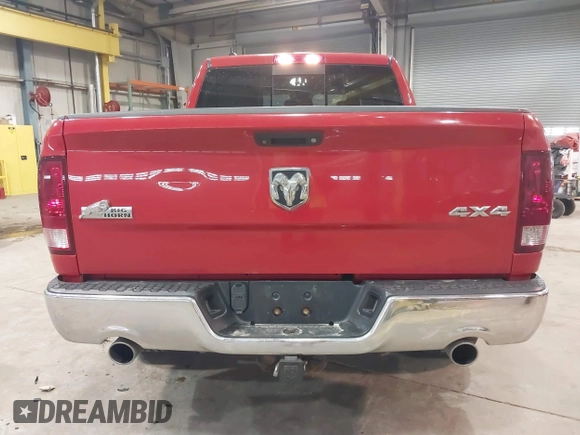 2018 Ram 1500 Big Horn with VIN 1C6RR7LM7JS282767, listed as a IAAI auction lot 41395423 with 143,088 mi miles. Bid and sale history available at carsss.com. Image 16.