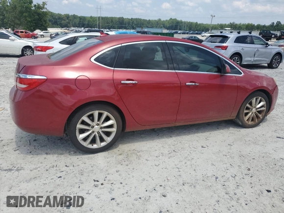 2014 Buick Verano with VIN 1G4PP5SK6E4132942, listed as a Copart auction lot 62924635 with 165,043 mi miles and Clean title. Bid and sale history available at DreamBid. Image 3.