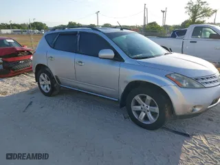 2007 Nissan Murano SL with VIN JN8AZ08W87W622442, listed as a IAAI auction lot 41885040 with NaN miles. Bid and sale history available at carsss.com. Image 1.