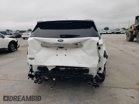 2023 Ford Explorer King Ranch with VIN 1FM5K7LC1PGB48735, listed as a Copart auction lot 50936445 with 8,265 mi miles and Salvage Title. Bid and sale history available at carsss.com. Image 6.