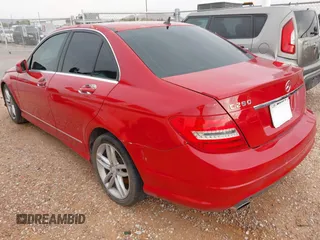 2013 Mercedes-Benz C-Class C 250 Sport with VIN WDDGF4HB3DA859681, listed as a IAAI auction lot 42004819 with 1 mi miles. Bid and sale history available at carsss.com. Image 3.
