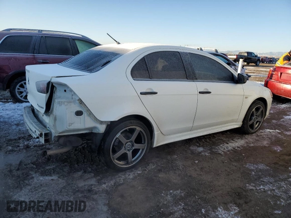2010 Mitsubishi Lancer DE with VIN JA32U1FU3AU001245, listed as a Copart auction lot 42812755 with 126,262 mi miles and Salvage Title. Bid and sale history available at carsss.com. Image 3.