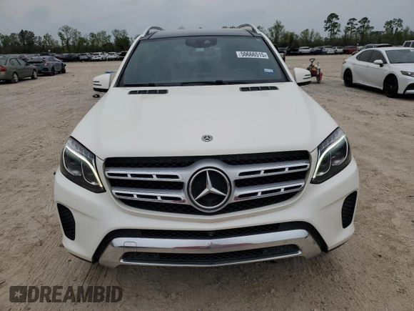 2019 Mercedes-Benz GLS 450 z VIN 4JGDF6EE1KB185248, wystawiony jako Copart lot #50666515 z przebiegiem 113 092 mil mil oraz Czysty tytuł • Clean title. Historia ofert i sprzedaży dostępna na DreamBid. Obrazek 5.