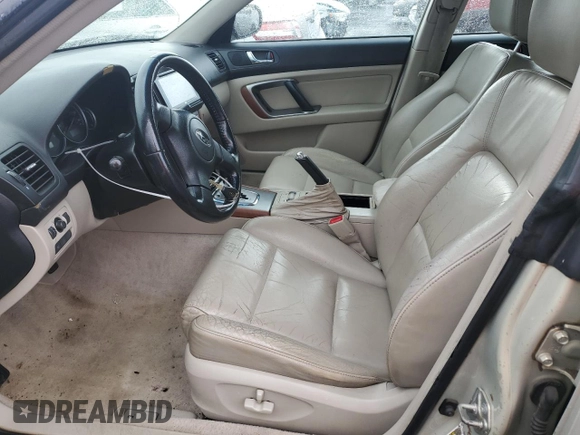 2006 Subaru Legacy Outback Limited with VIN 4S4BP62C167360968, listed as a Copart auction lot 47484445 with 186,179 mi miles and Salvage title. Bid and sale history available at DreamBid. Image 7.