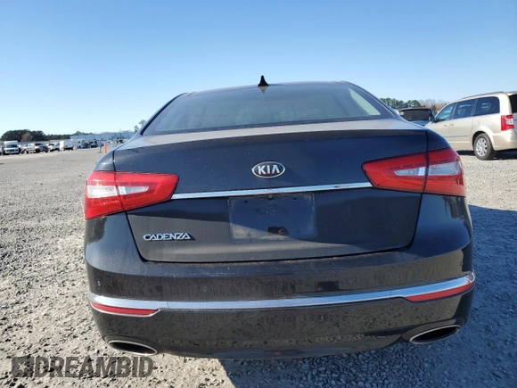 2015 Kia Cadenza Premium with VIN KNALN4D78F5182021, listed as a Copart auction lot 82618144 with 130,251 mi miles and Salvage Title. Bid and sale history available at carsss.com. Image 6.