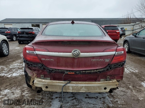 2017 Buick Regal GS with VIN 2G4GU5GX7H9149781, listed as a Copart auction lot 42789695 with 131,474 mi miles and Clean Title. Bid and sale history available at DreamBid. Image 6.