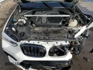 2020 BMW X3 M Competition with VIN 5YMTS0C06L9B27171, listed as a Copart auction lot 86445614 with 39,566 mi miles and Salvage Title. Bid and sale history available at carsss.com. Image 12.