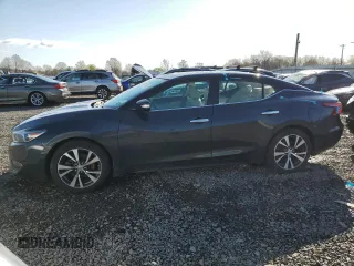 2016 Nissan Maxima 3.5 SV with VIN 1N4AA6AP2GC434063, listed as a Copart auction lot 52179995 with 106,761 mi miles and Salvage Title. Bid and sale history available at carsss.com. Image 1.